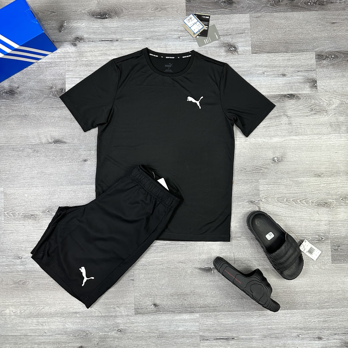 Set Quần Áo Puma Active One Point Functional Black [ 588866-01/588885-01 ]