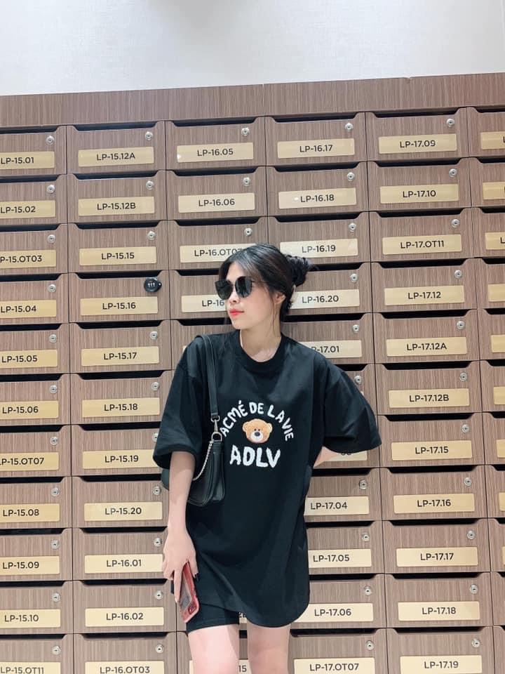 Áo Thun ADLV Teddy Bear Màu Đen  [ADLV21SS SSADBK TBD]