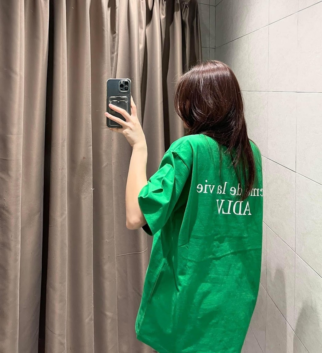 Áo Thun ADLV Basic Green [ ADLV23SS-SSLBSN2-GRN ]