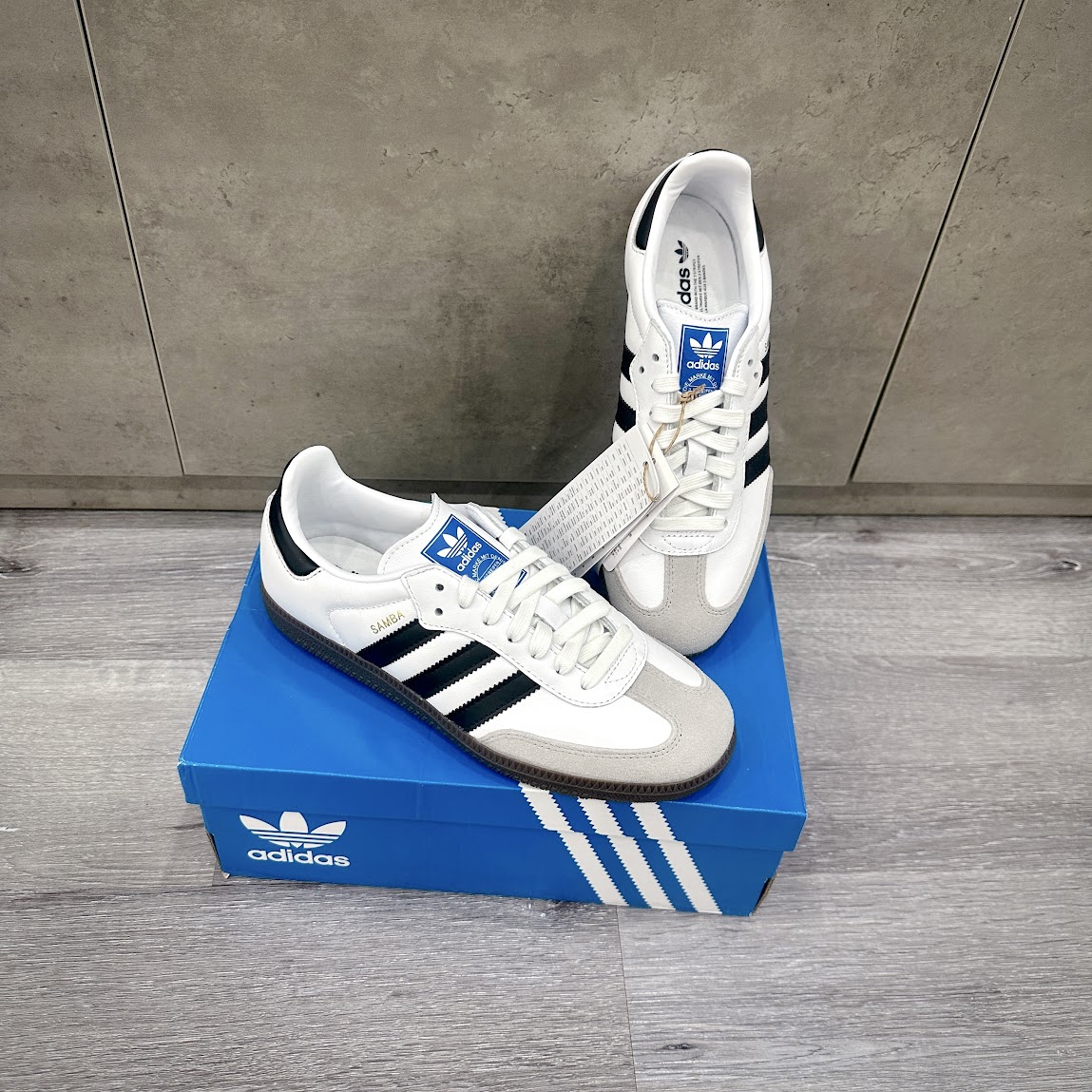 Giày Adidas Samba OG White [ IE3675 ]