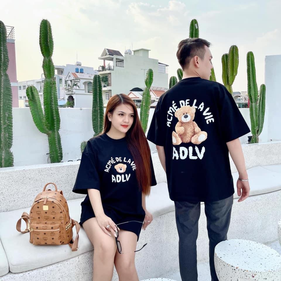 Áo Thun ADLV Teddy Bear Màu Đen  [ADLV21SS SSADBK TBD]