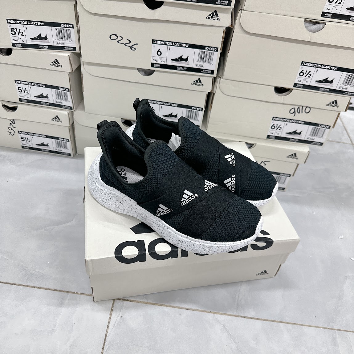 Giày Adidas Puremotion Adapt Shoes Black [ ID4429 ]