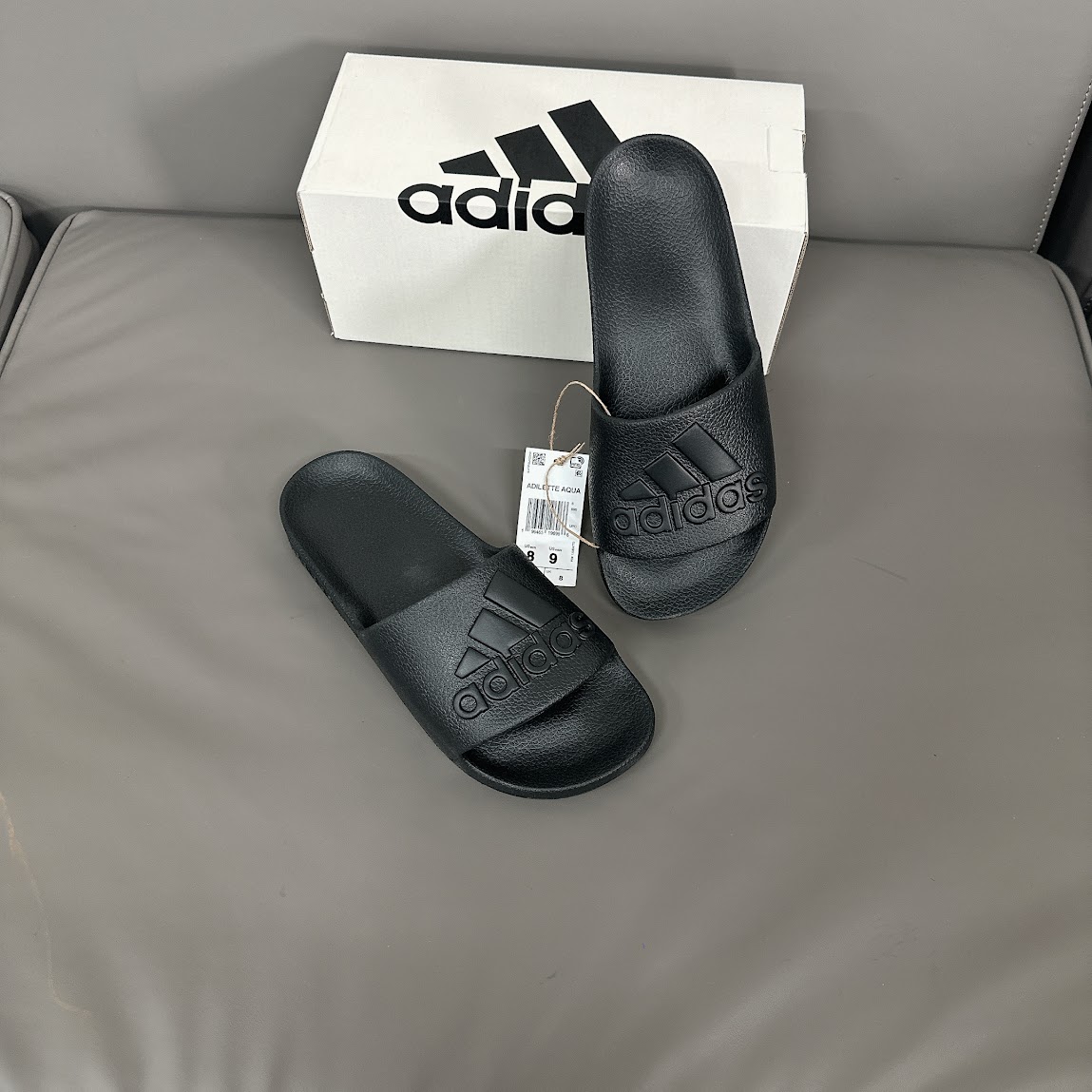 Dép Adidas Adilette Aqua Slides Core Black [ IF7371 ]