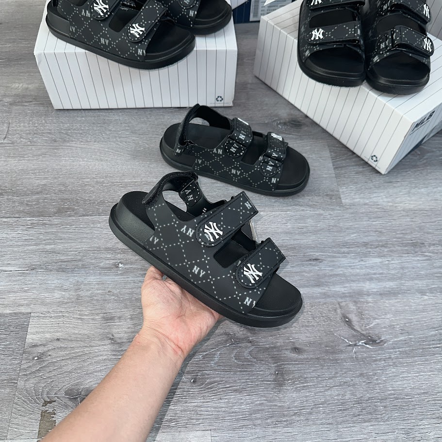 Dép Sandal MLB Chunky New York Yankees Màu Đen [ 3ASDCSD33-50BKS ]