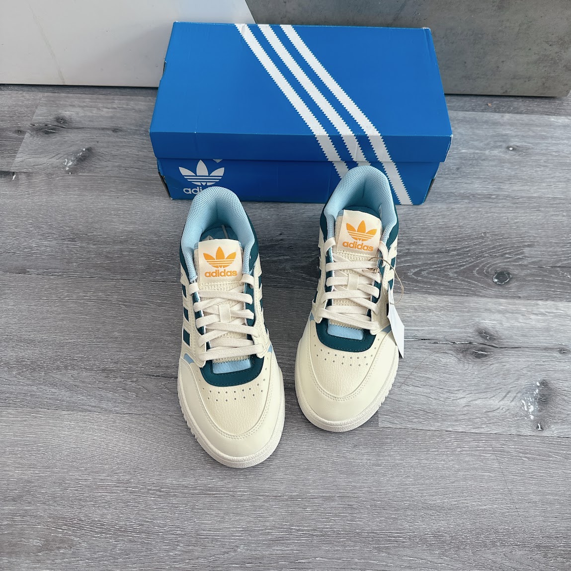 Giày Adidas Originals Drop Step Shoes White Blue Navy [ IF2617 ]