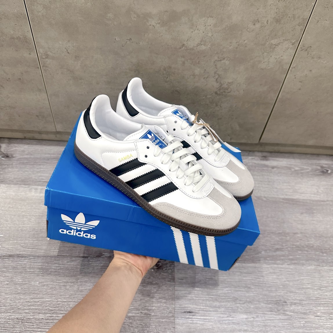 Giày Adidas Samba OG White [ IE3675 ]