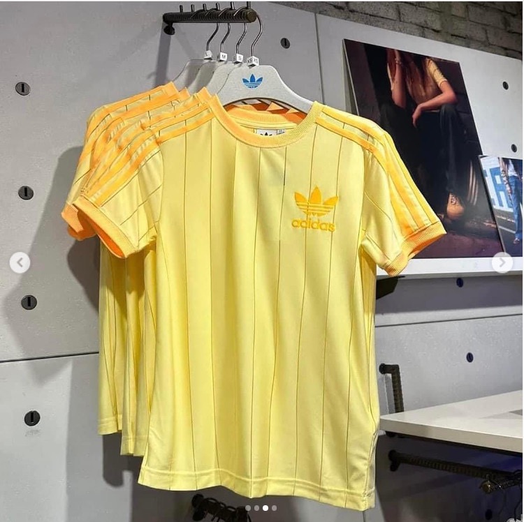 Áo Adidas 3 Stripes Yellow [ IT9869 ]