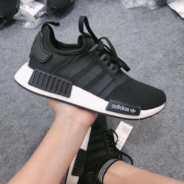 Giày Adidas NMD R1 Refined Black [ H02333 ]
