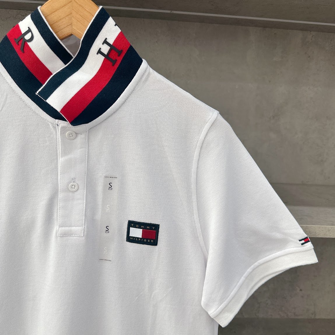 Áo Polo Tommy Regular Fit White [ 78j6983 101 ]