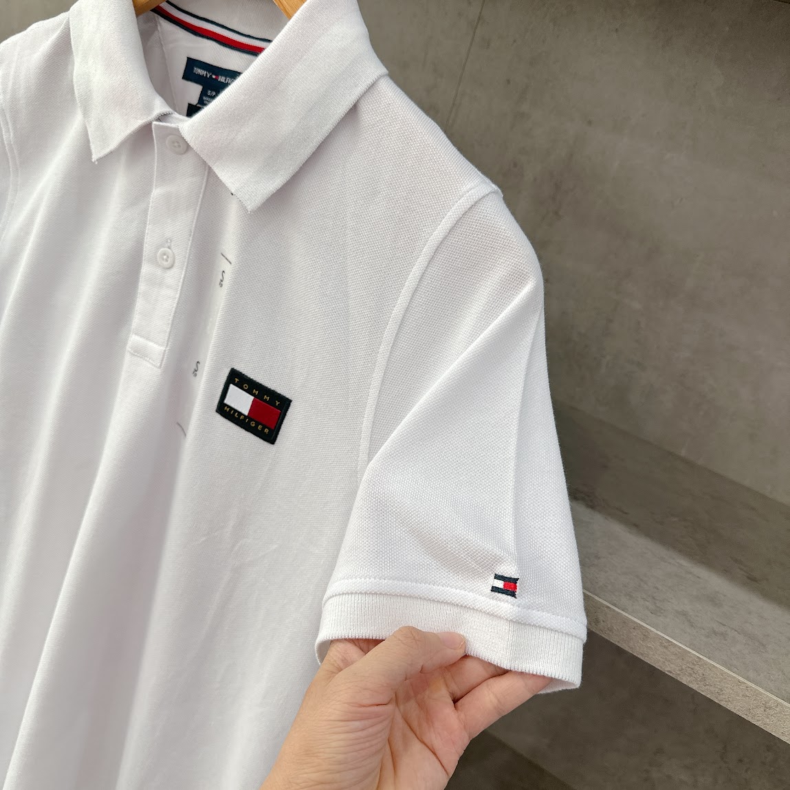 Áo Polo Tommy Regular Fit White [ 78j6983 101 ]