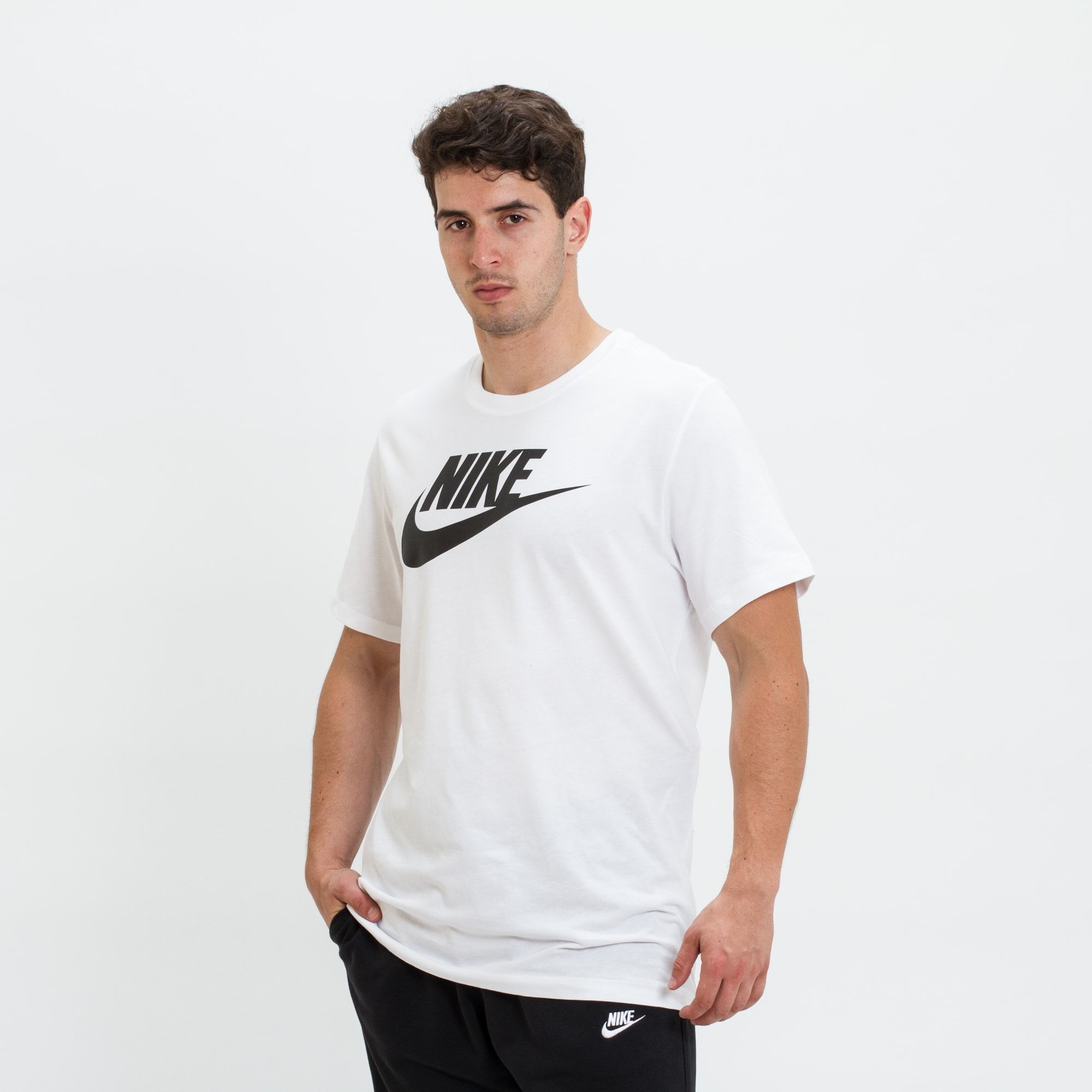 Áo Nike Icon Futura Tee  White Bản Mới [ AR5005-101 ]