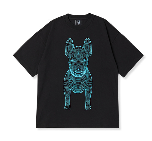 Áo Thun Life Work Màu Đen - Xanh Dương LW225TS990-45 (39K)