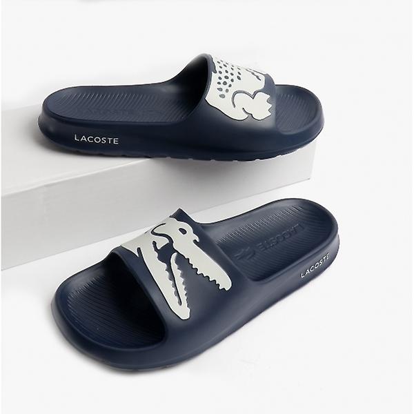 Dép Lacoste Croco sliders 2.0 Navy