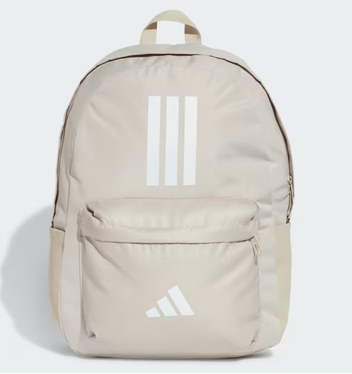 Balo Adidas Classic Back-to-School 3-Stripes Backpack - Beige [ IS7047 ]