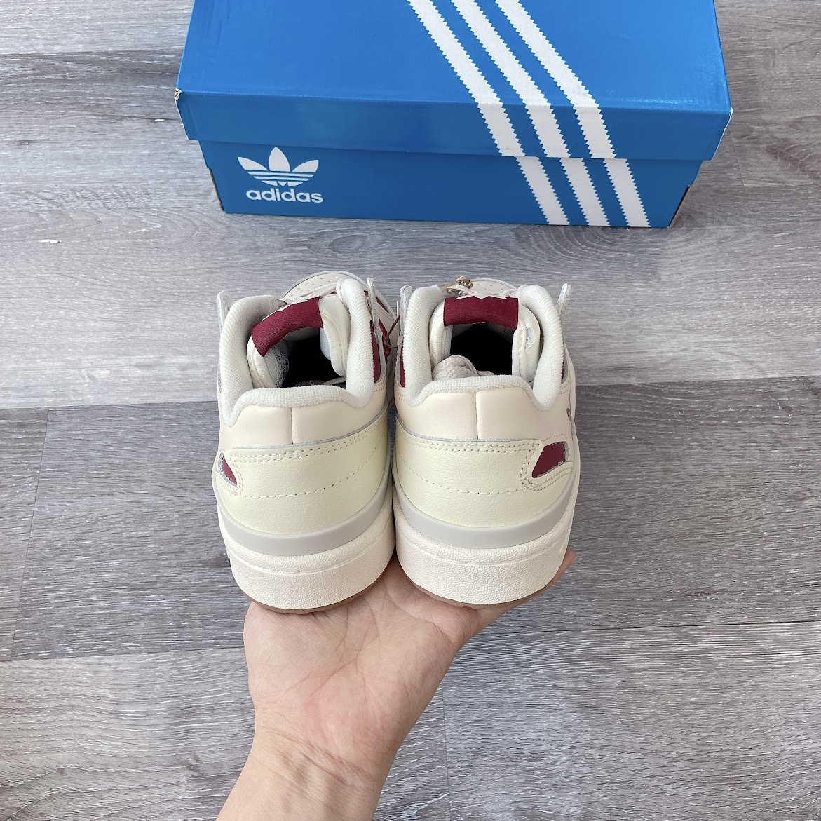 Giày Adidas Forum Low Off White Magic Pink [ HQ1487 ]