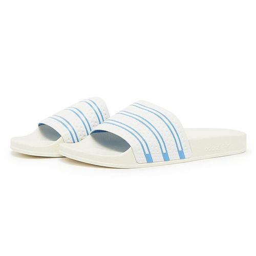 Dép Adidas Adilette Slides White Blue [ GX9894 ]