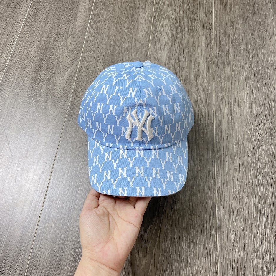 Mũ MLB Lưỡi Trai NY màu Xanh [ 32CPFA111-50S ]