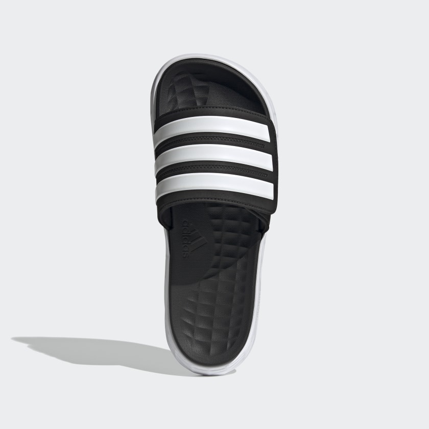 Dép Adidas Duramo SL Slide Đen Trắng FY8786