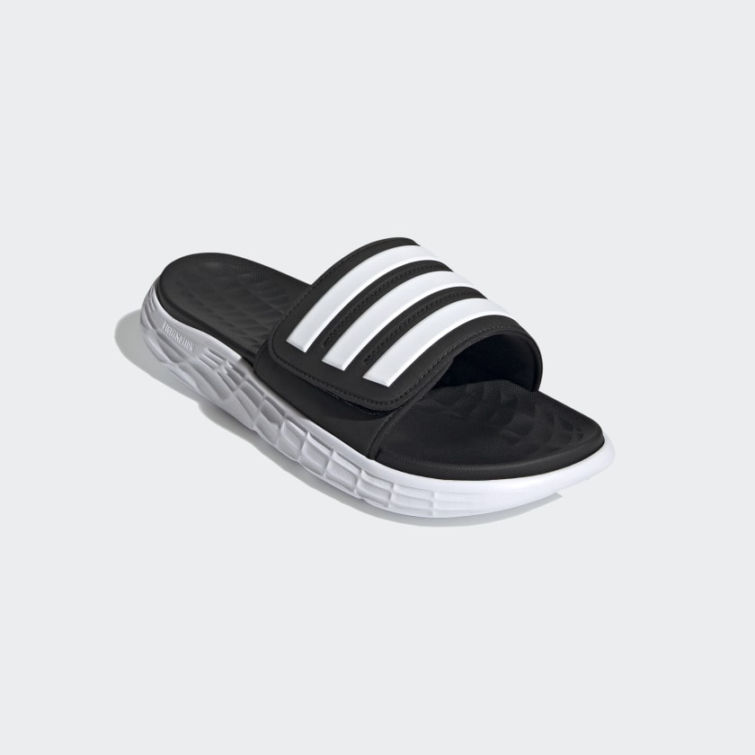 Dép Adidas Duramo SL Slide Đen Trắng FY8786