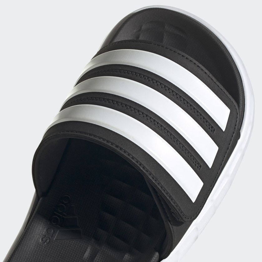 Dép Adidas Duramo SL Slide Đen Trắng FY8786