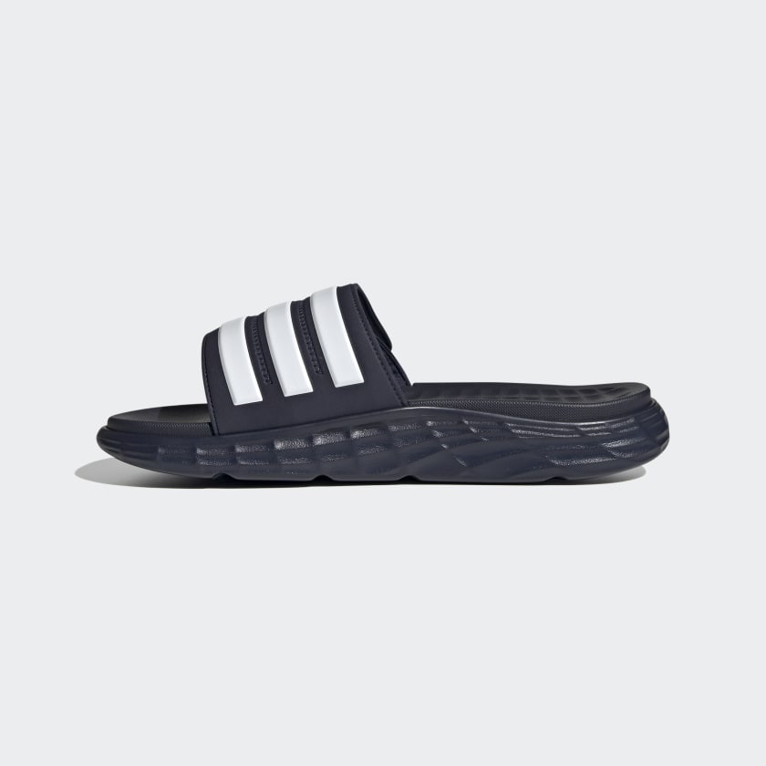 Dép Adidas Duramo SL Slide Xanh Trắng FY6034