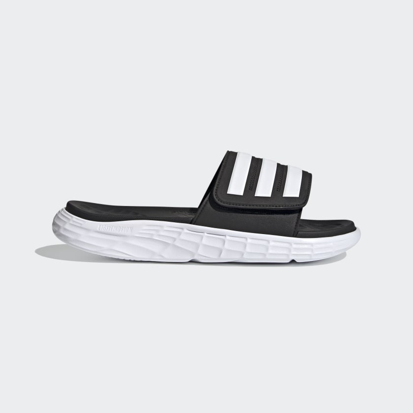 Dép Adidas Duramo SL Slide Đen Trắng FY8786
