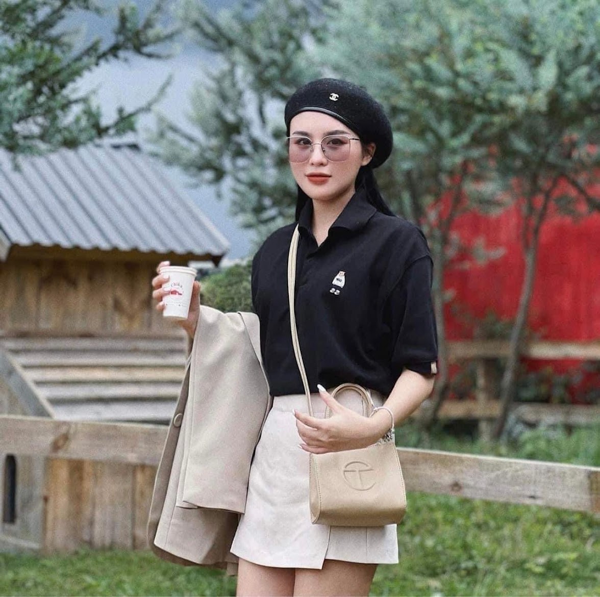 Áo Polo WHOAU Steve Màu Đen [ WHHAD2411U-00 ]