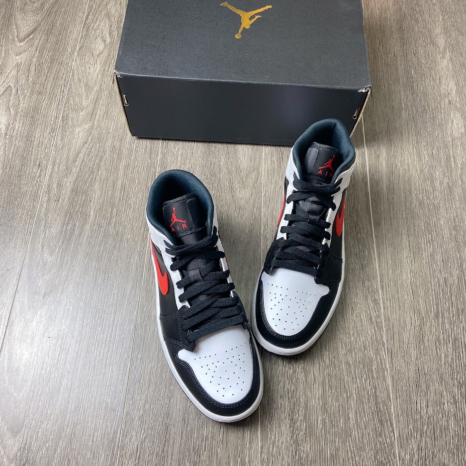 Nike Air Jordan 1 Mid Chile Red 554724 075