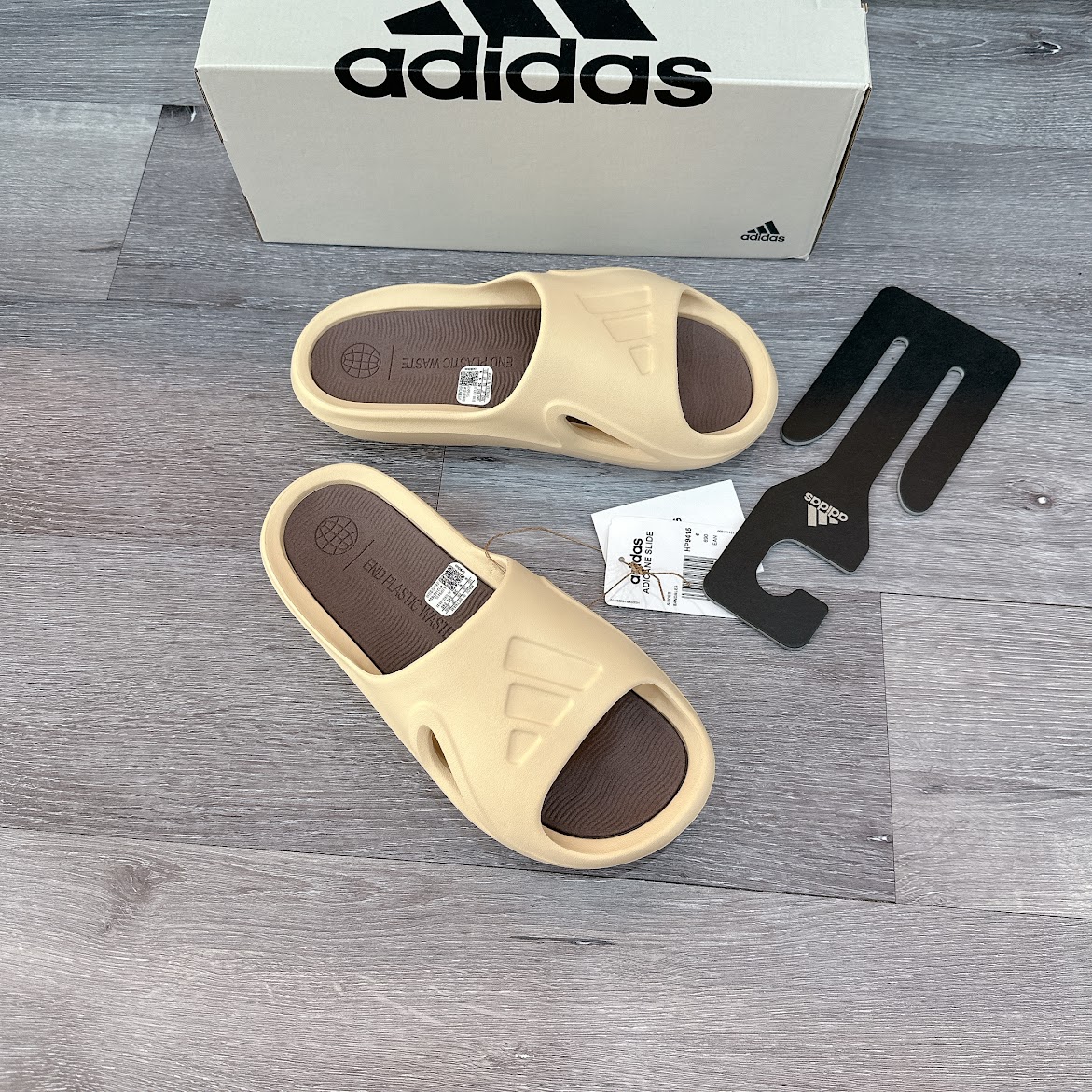 Dép Adidas Adicane Slide Beige [ HP9415 ]
