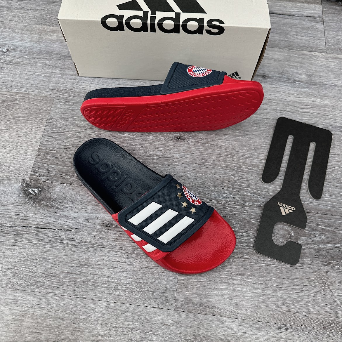 Dép Adidas Adilette TND Bayerm Munich Navy Scarlet [ GZ5937 ]