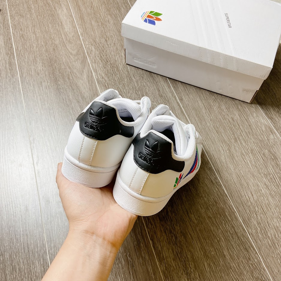 Adidas SUPERSTAR J Vạch 3 màu FW5236