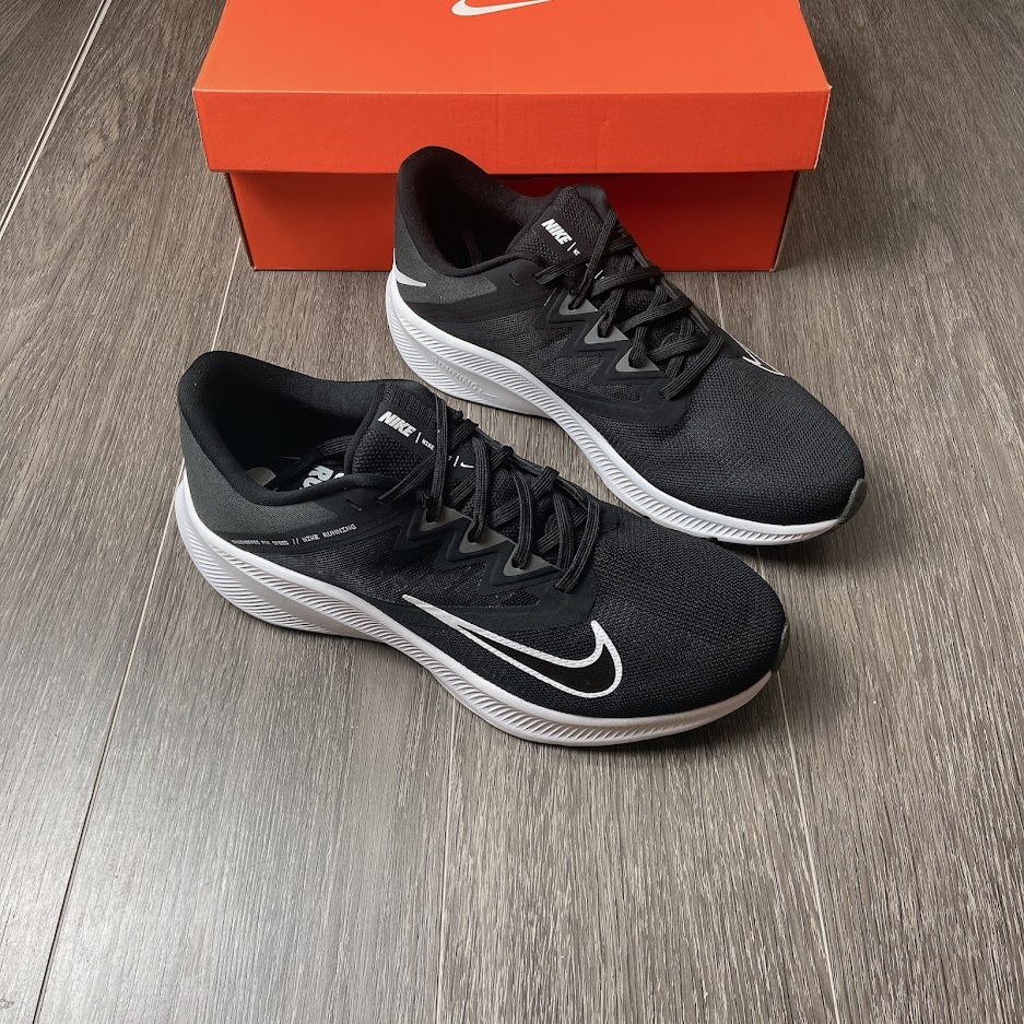 Giày Nike Quest 3 Black White Grey CD0230 002