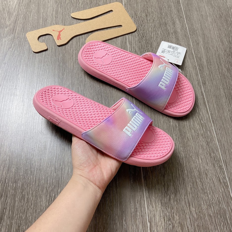 Dép PUMA Women Cool Cat hồng 383445-01