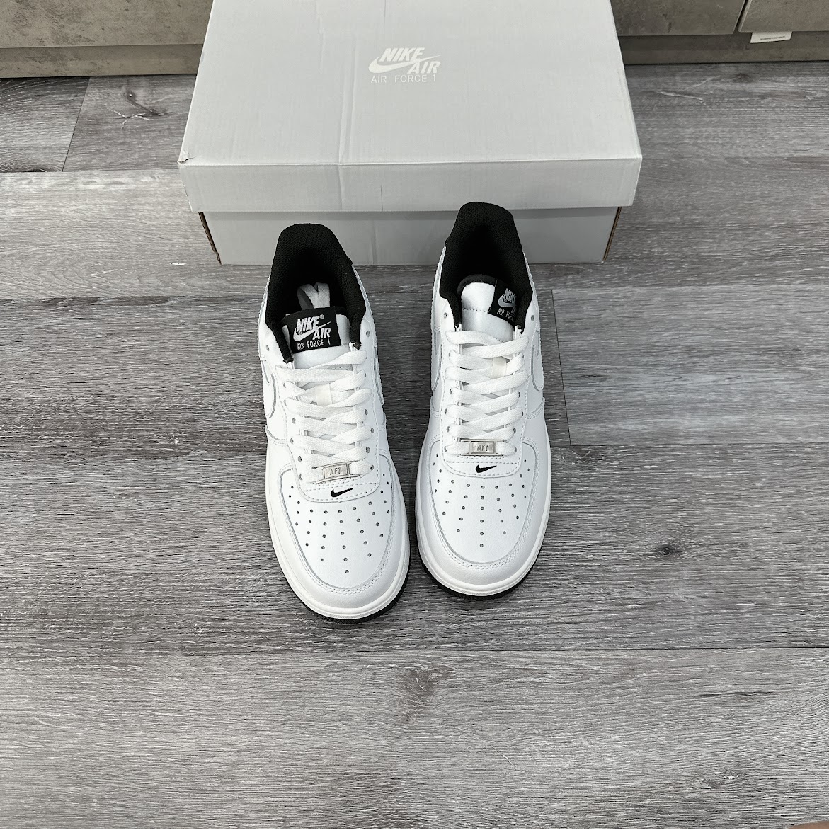 Giày Nike Air Force 1  Low 07 White Black [ DR9867 102 ]