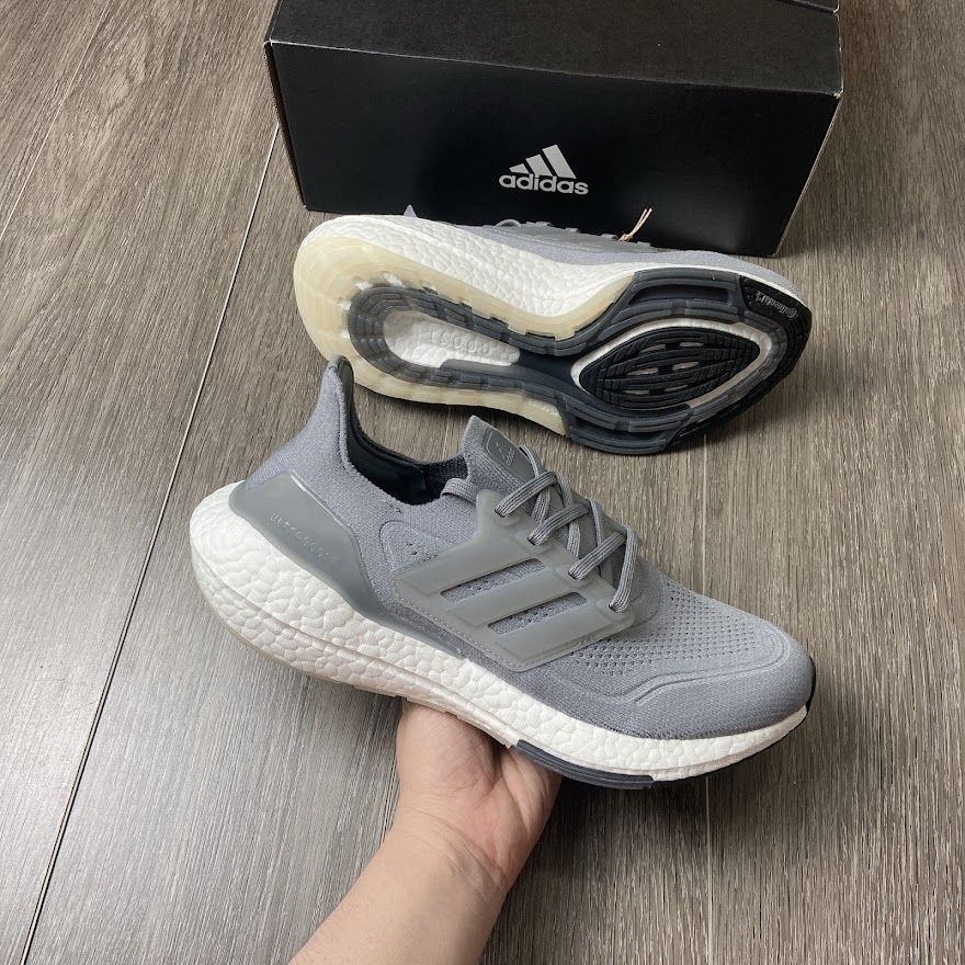 Giày Adidas ULTRABOOST 21 xám FY0381