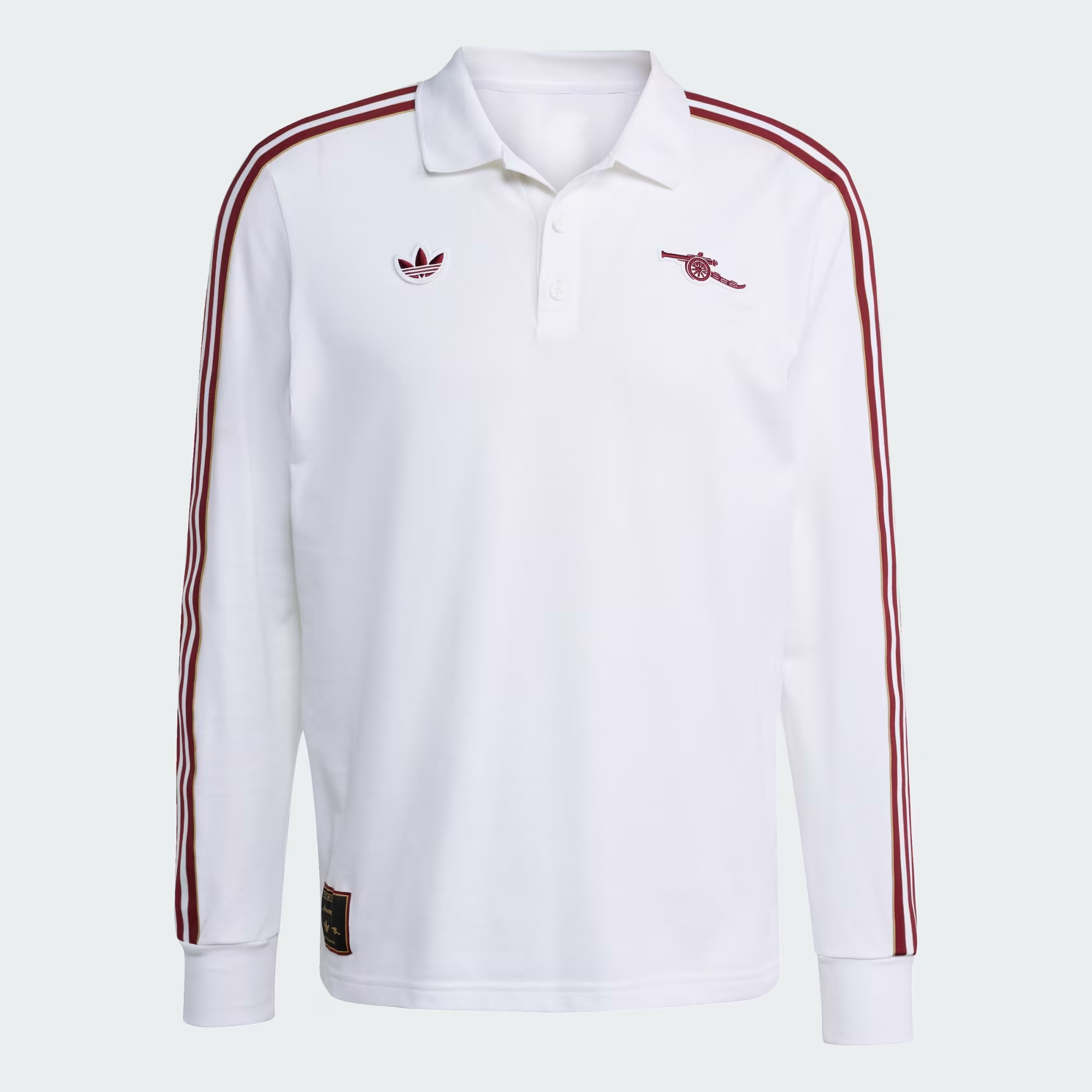 Áo Adidas Arsenal Terrace Icons Long Sleeve Polo Shirt [ JM9396 ]