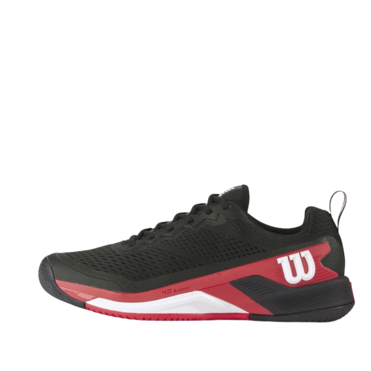 Giày Wilson Rush Pro 4.5 Black Red [ WRS334330 ]