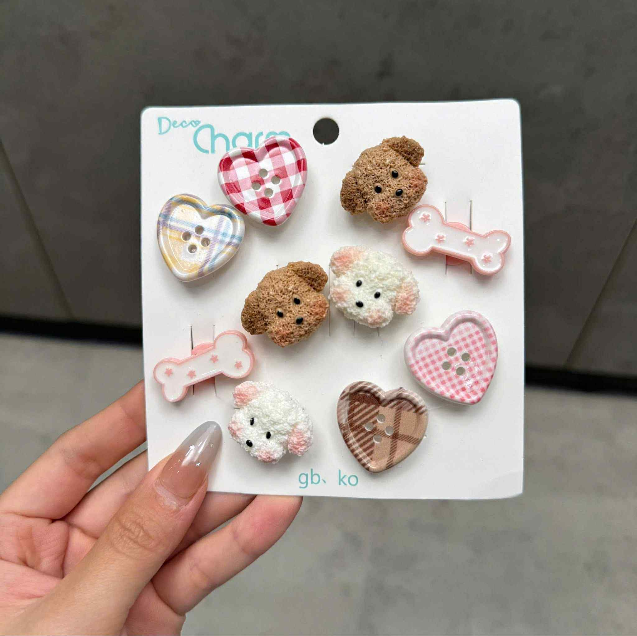 Combo 10 chiếc Jibbitz Crocs, Sticker Gắn Dép, Charm Bearbrick