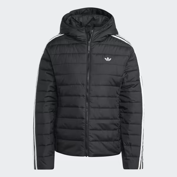 Áo Adidas Hooded Premium Slim Jacket Black [ HM2612 ]