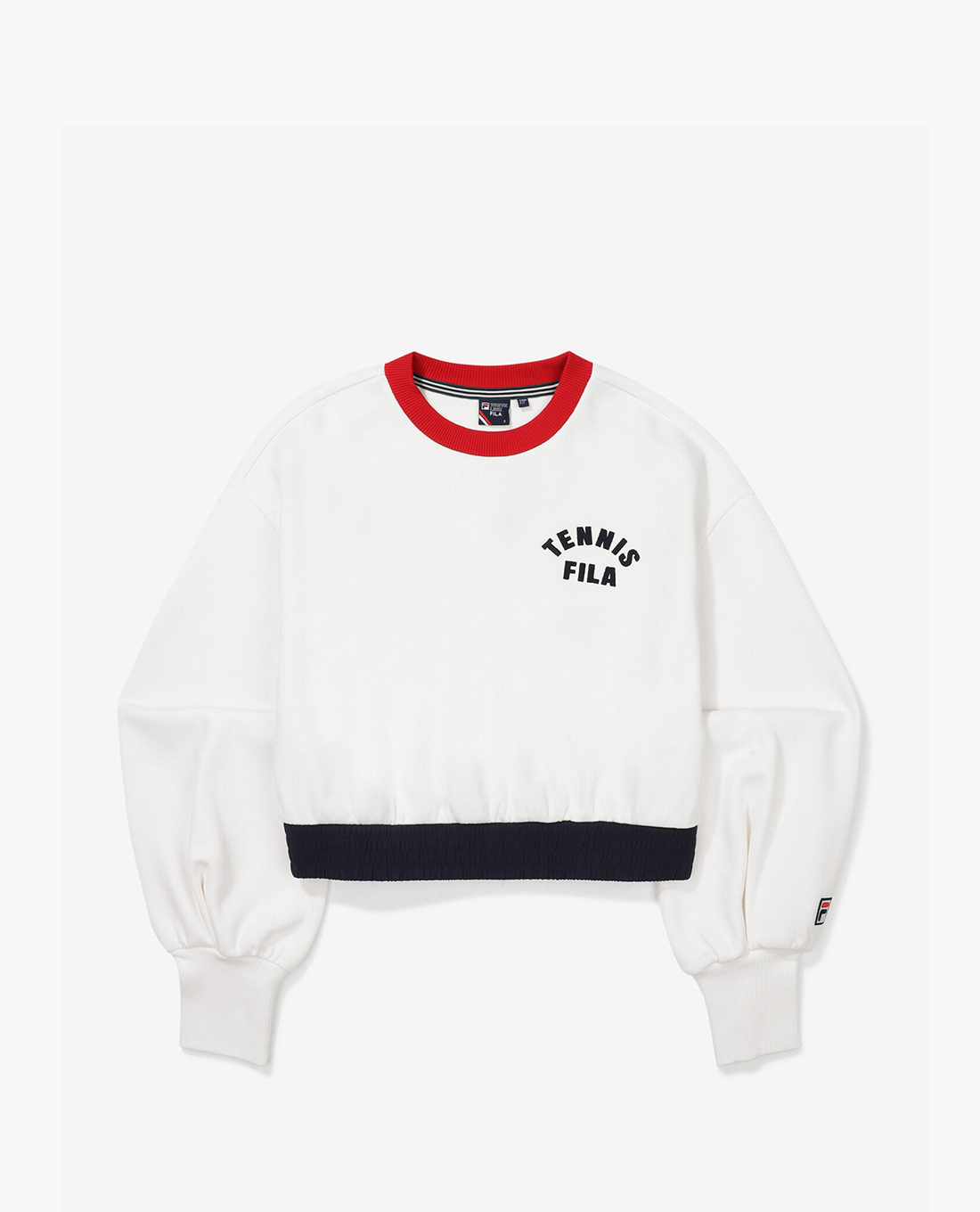 Áo Fila Sweatshirt Tennis Life New Crop [ FS2POF3363F FWH ]