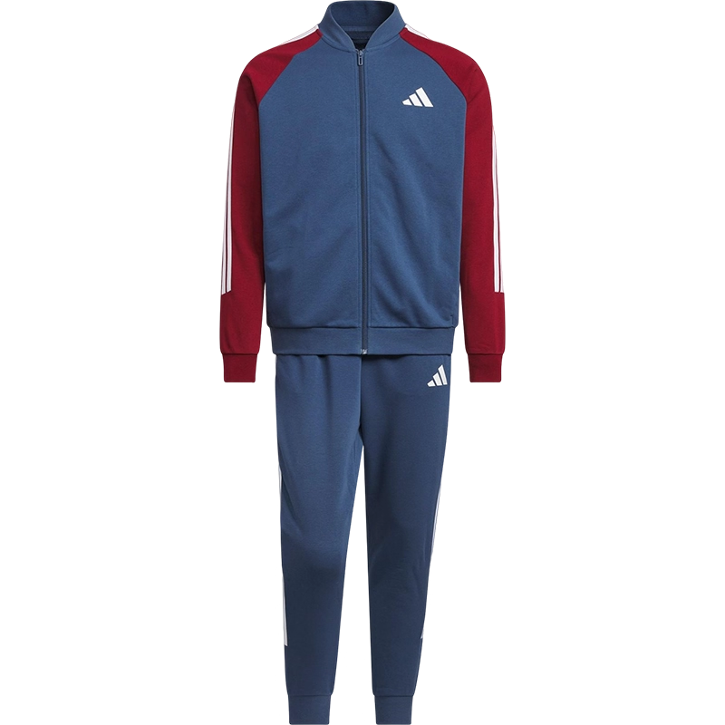 Set Quần Áo Adidas Sportswear V Tracksuit 2 Blue & Red [ JZ0108 ]