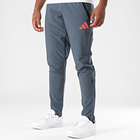 Set Quần Áo Adidas Joggin Pants FC Bayern Munich JV5344 Charcoal Grey [ JV5343 / JV5344 ]