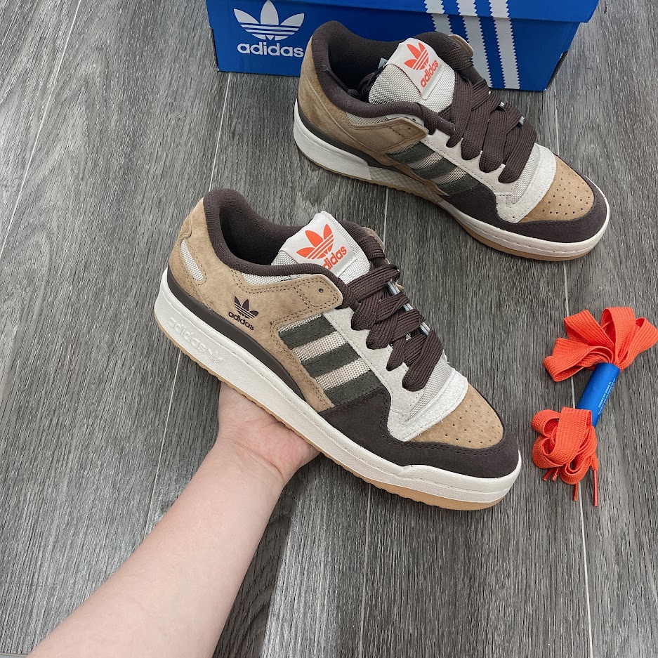 Giày Adidas Forum 84 Low Beige [ GW4334 ]