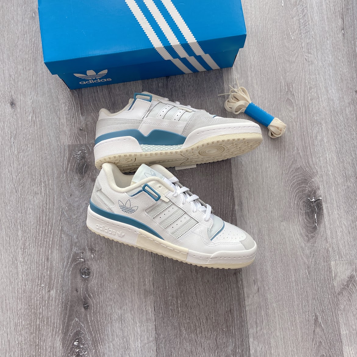 Giày Adidas Forum Exhibit Low Sky Tint [ GW6348 ]