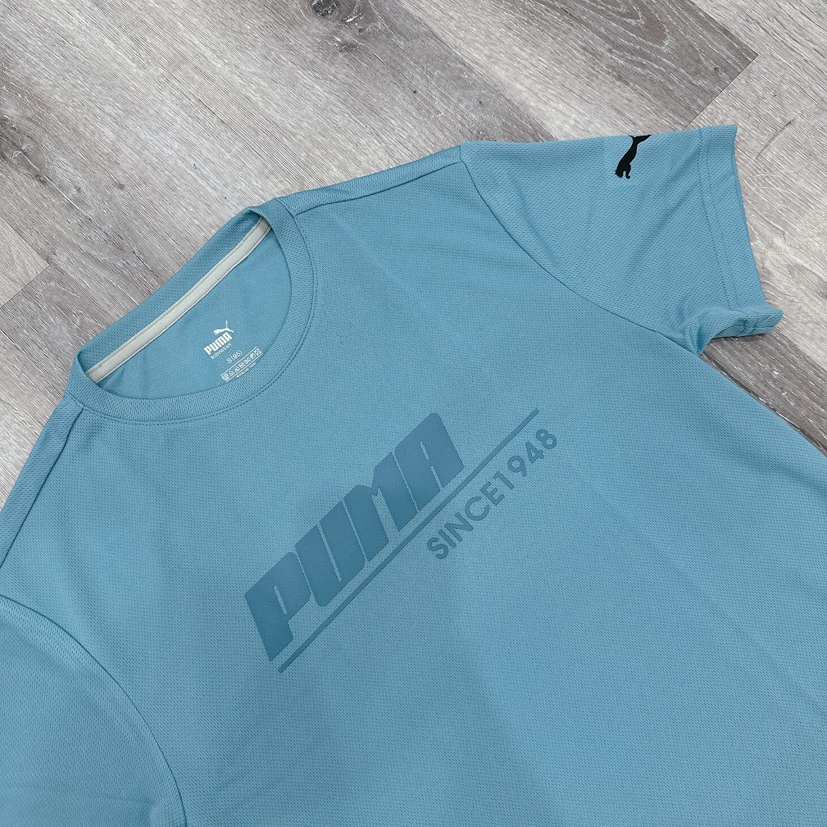 Set Quần Áo Puma Poly Màu Xanh- Đen - PMKTSL22 (Set 04)