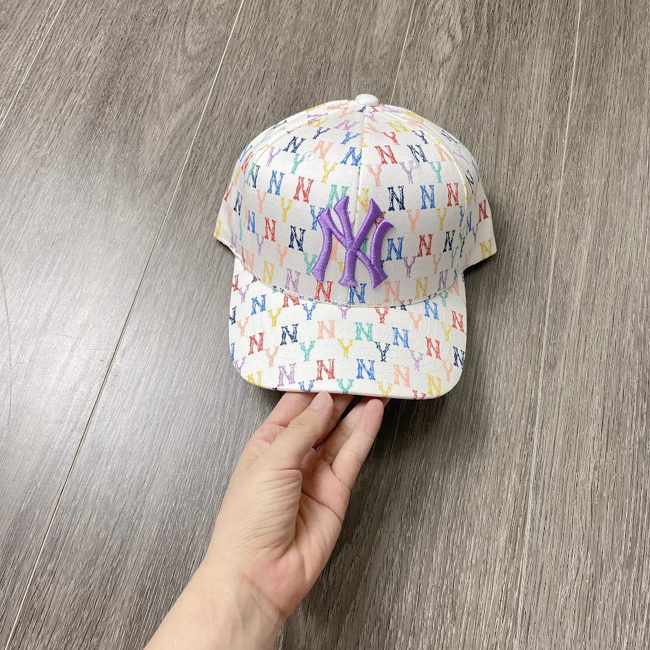 Mũ MLB Lưỡi Trai Bảy Màu [ 3ACPFM01N-50WHS ]