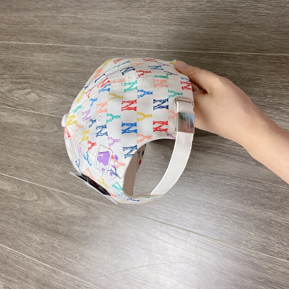 Mũ MLB Lưỡi Trai Bảy Màu [ 3ACPFM01N-50WHS ]