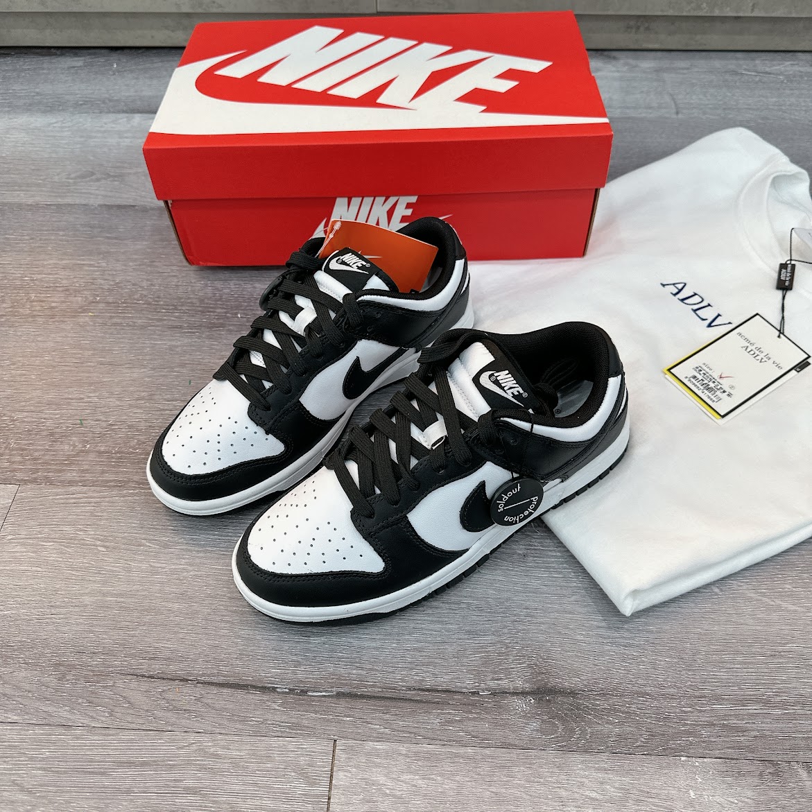 Giày Nike Dunk Low Panda Code Nữ [ DD1503-101 ]