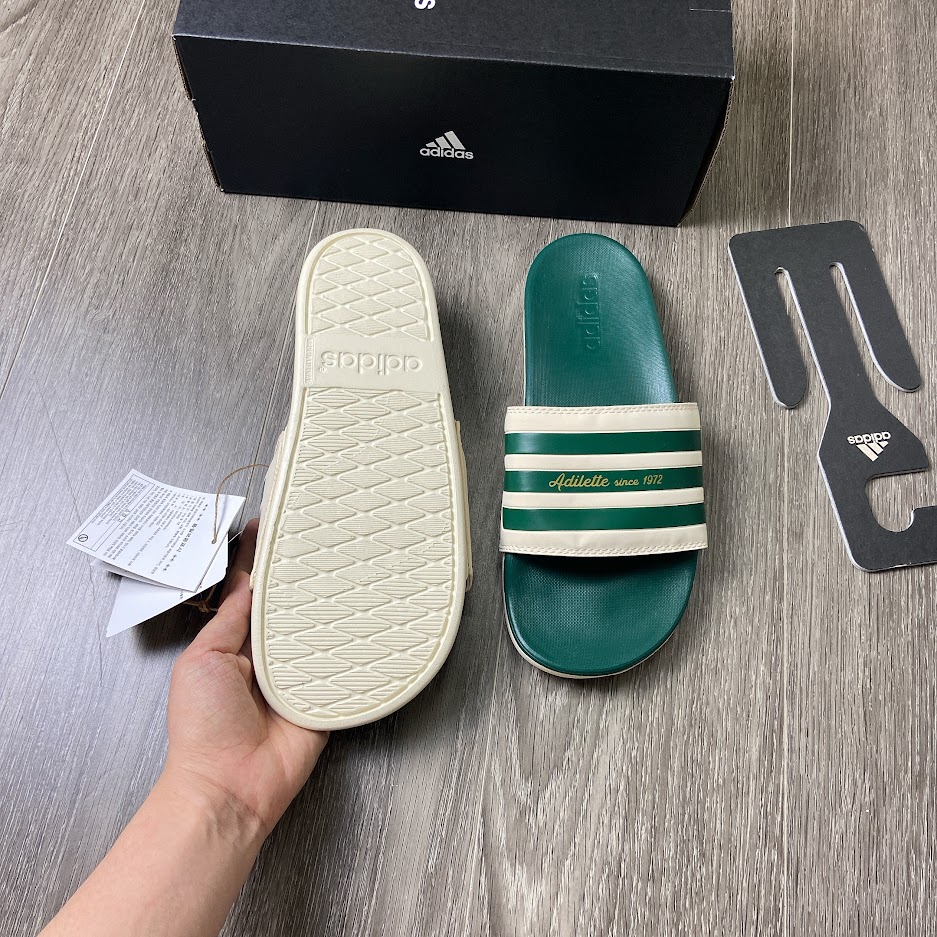 Dép Adidas Adilette Comfort Since 1972 Màu Xanh [ GW8754 ]