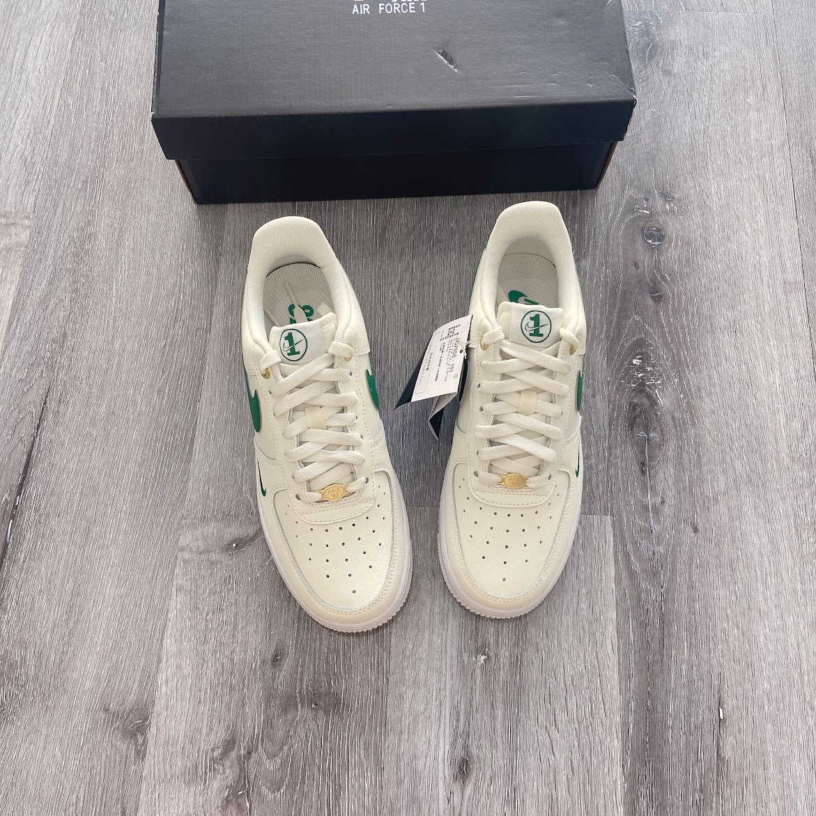 Giày Nike Air Force 1 Low 07 LV8 Sail Malachite [ DQ7658-101 ] (AF1)